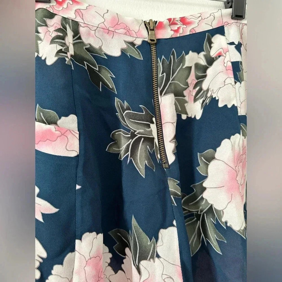 Fleur Du Mal Floral Blue and Pink Pants. - Picture 5 of 7